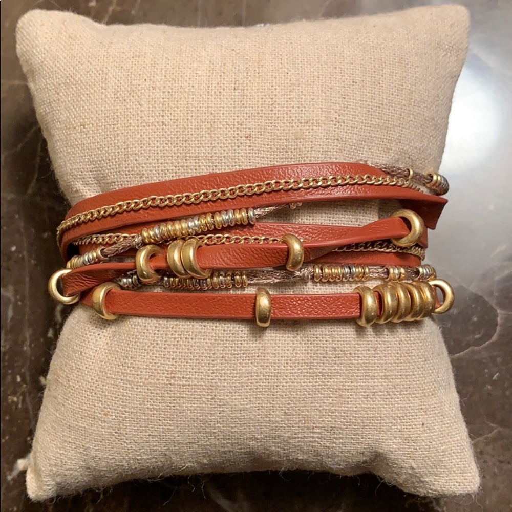 STELLA & DOT Maize Wrap Bracelet